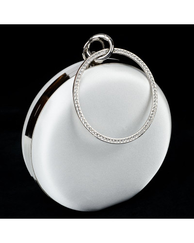 Pochette de soirée, Gris perle