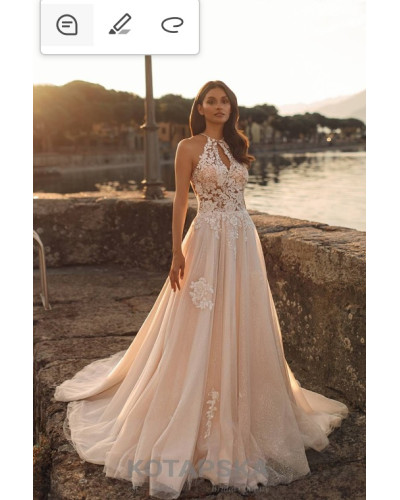 KOTAPSKA - Robe de mariée, en tulle, broderie et sequins