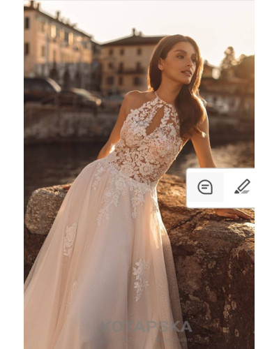 KOTAPSKA - Robe de mariée, en tulle, broderie et sequins
