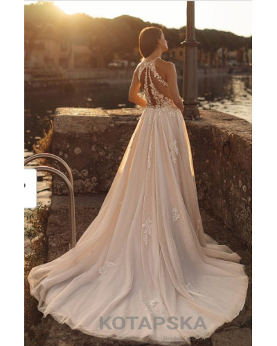 KOTAPSKA - Robe de mariée, en tulle, broderie et sequins