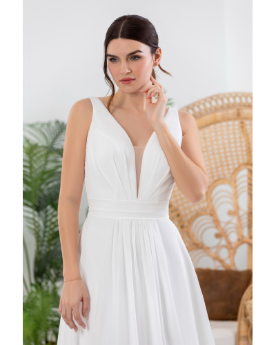 MAXIMS WEDDING - Robe de mariée, fluide en mousseline