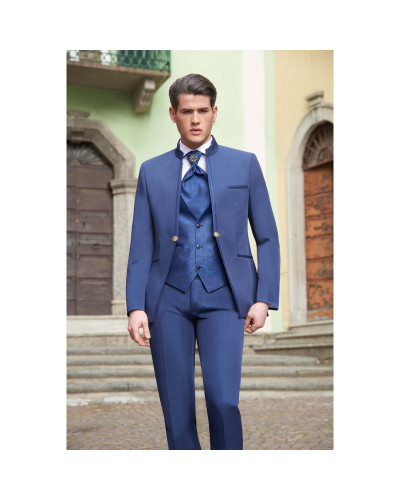Costume de cérémonie, homme, Caracas, Bleu